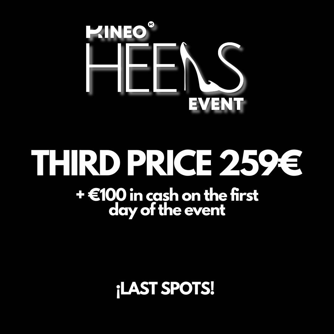 KINEO HEELS EVENT 6,7 Y 8 DICIEMBRE 2025