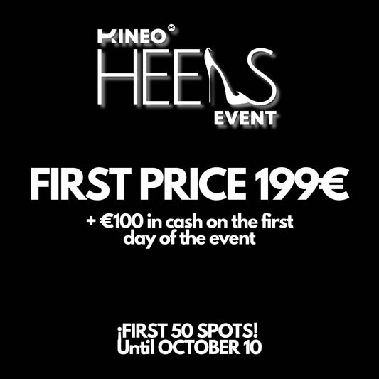 KINEO HEELS EVENT 6,7 Y 8 DICIEMBRE 2025